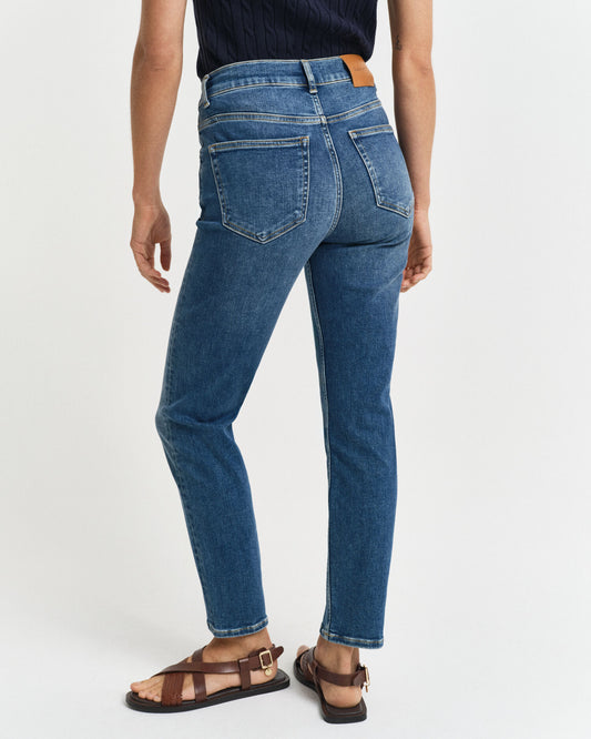 Slim Fit Cropped Jeans