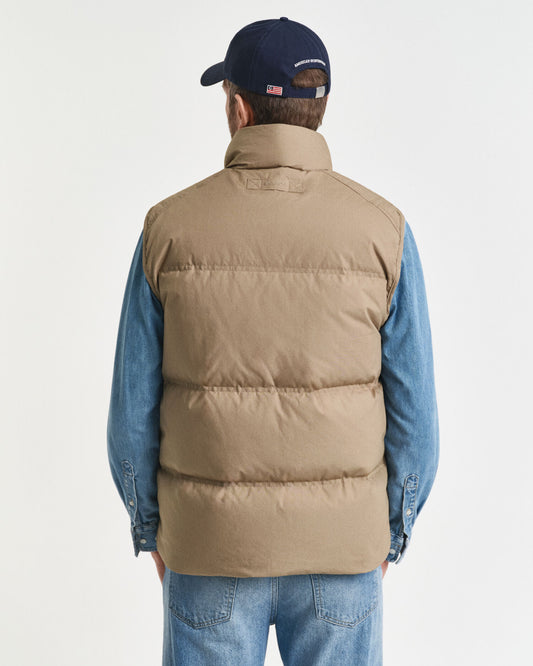 Cotton Mid Down Puffer Vest