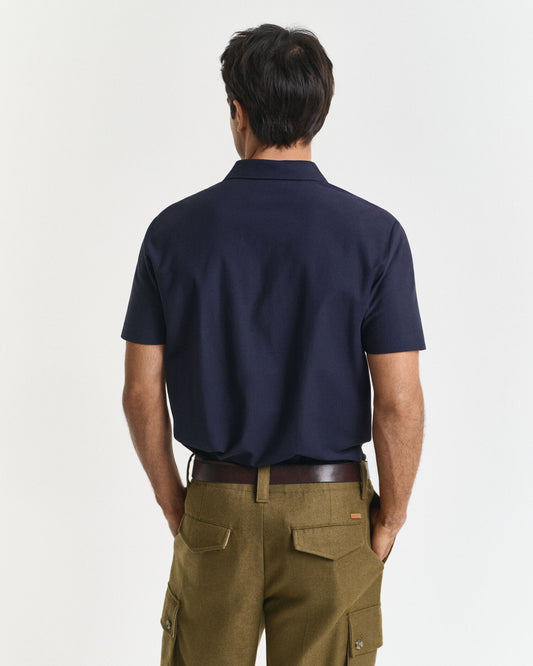 Twill Textured Polo Shirt