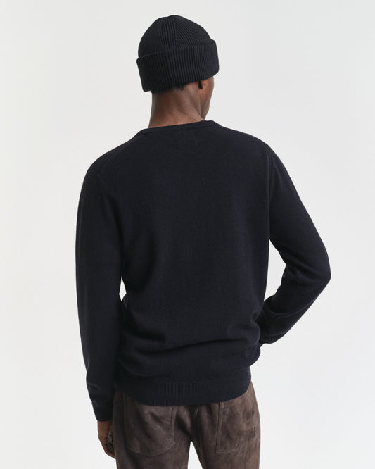 Superfine Lambswool V-Neck Sweater