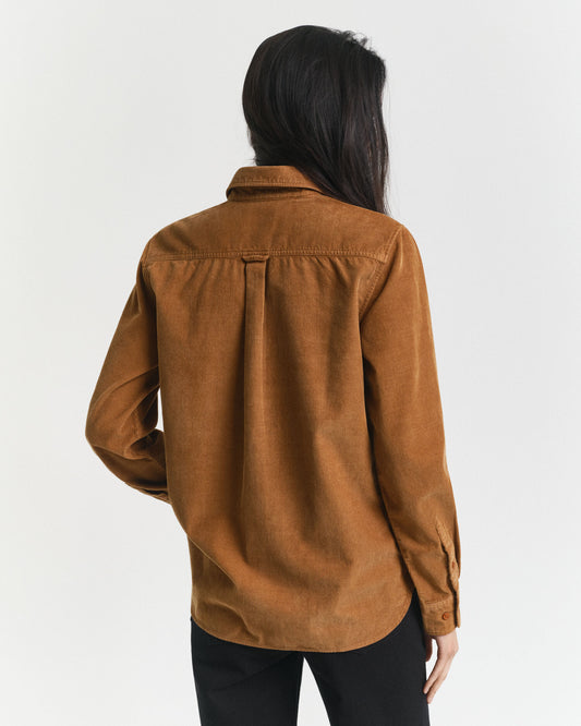 Regular Fit Corduroy Shirt