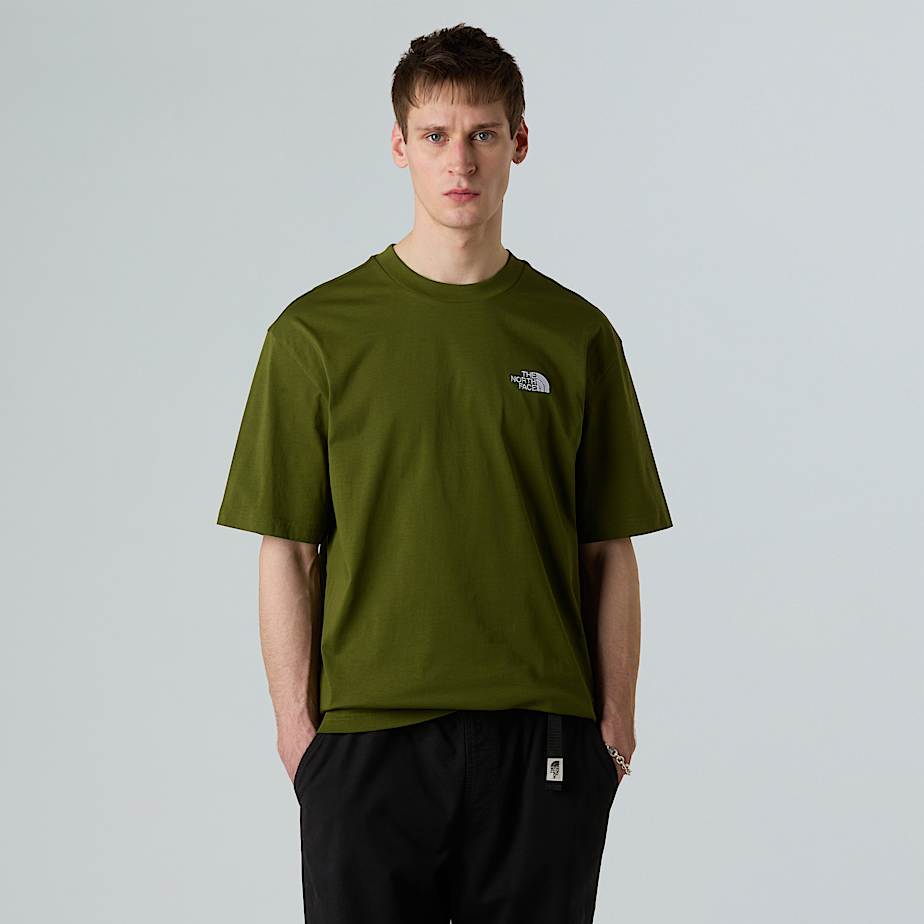 Men's Oversized Simple Dome T-Shirt