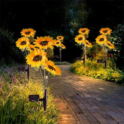 🔥LAST DAY SALE🌻Chikalabs Garden Waterproof Solar Sunflower Light🔥
