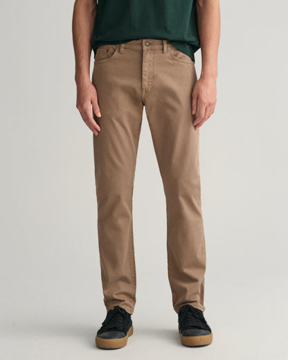 Men's Regular Fit Desert Jeans - DESERT BROWN