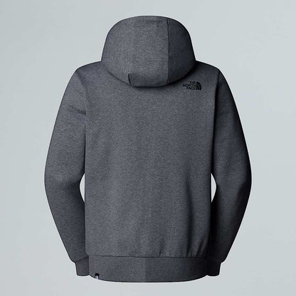 Men's Simple Dome Full-Zip Hoodie