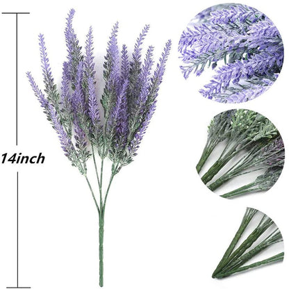 💐Chikalabs Outdoor Decor Artificial Lavender Flowers
