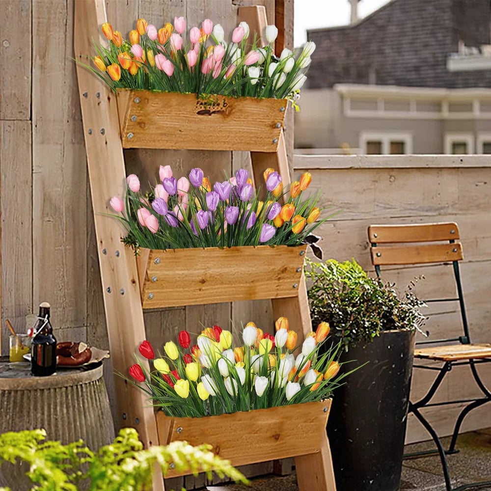 😍Chikalabs Garden Decor Artificial Tulips Flowers