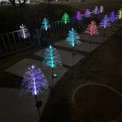 🎄Chikalabs Garden 7-Color  Gradient Solar Christmas Tree Lights
