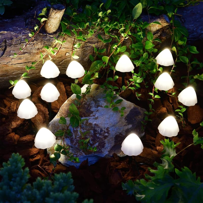 🍄Chikalabs Garden Solar Mushroom Lights