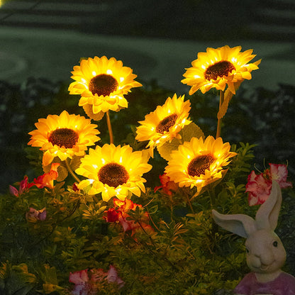 🔥LAST DAY SALE🌻Chikalabs Garden Waterproof Solar Sunflower Light🔥