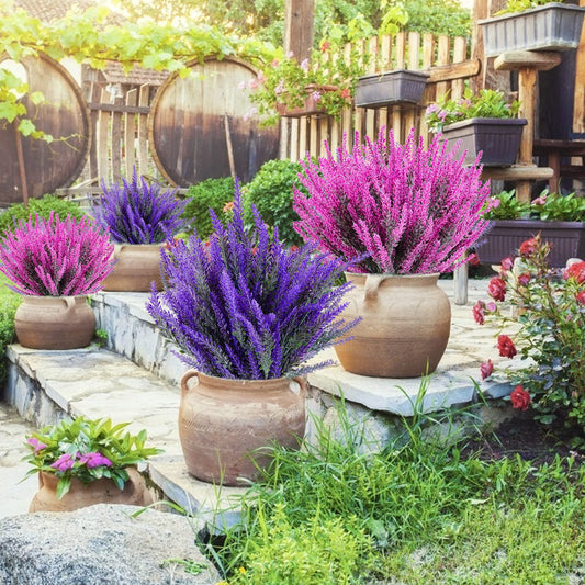 💐Chikalabs Outdoor Decor Artificial Lavender Flowers
