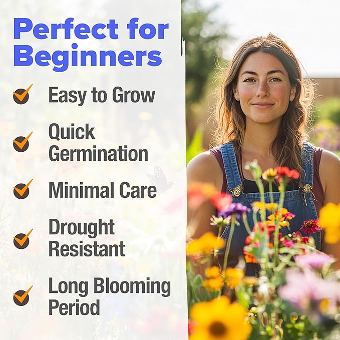 💝Mixed Wild Perennial Flowers Seeds-Over 60 Kinds Mixed