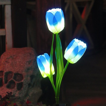 Chikalabs Outdoor Garden Solar Flower Lights