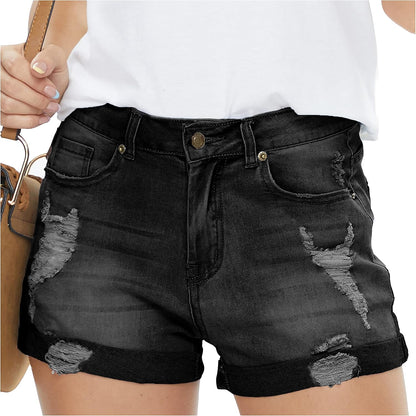 Womens Lightweight Shorts Casual Baggy Trendy Short Pants Elastic Waist Drawstring Comfy Shorts