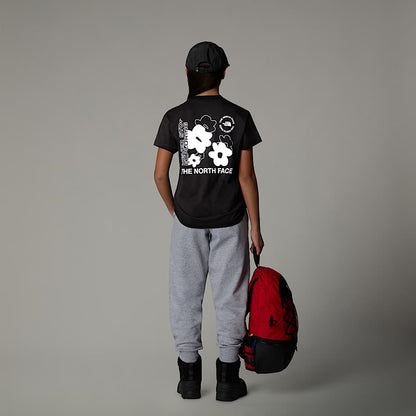 Girls' Flower Graphic Relaxed T-Shirt