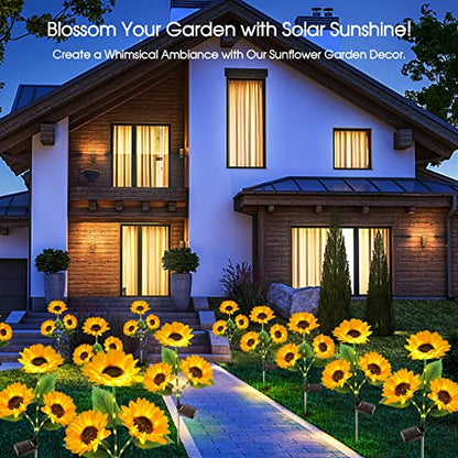🔥LAST DAY SALE🌻Chikalabs Garden Waterproof Solar Sunflower Light🔥