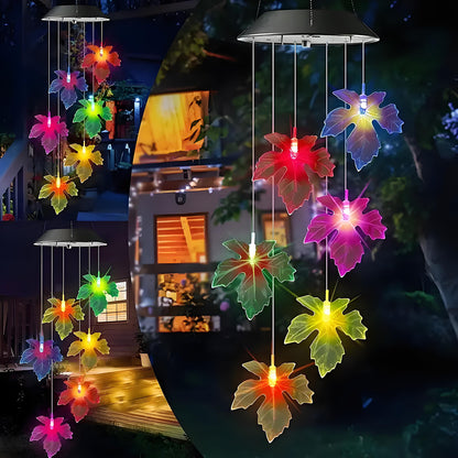 🦋 Beautify Your Garden 2025- ✨Chikalabs Creative Hummingbird Solar Wind Chimes