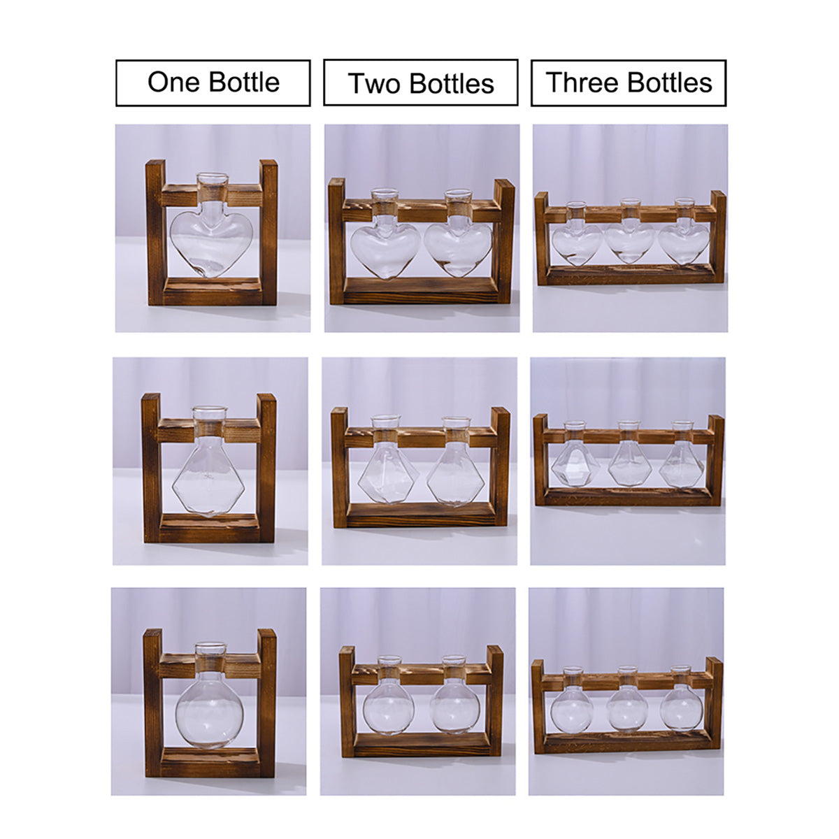 Chikalabs Plant Propagation Stations Glass Terrarium
