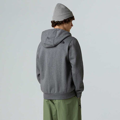 Men's Simple Dome Full-Zip Hoodie