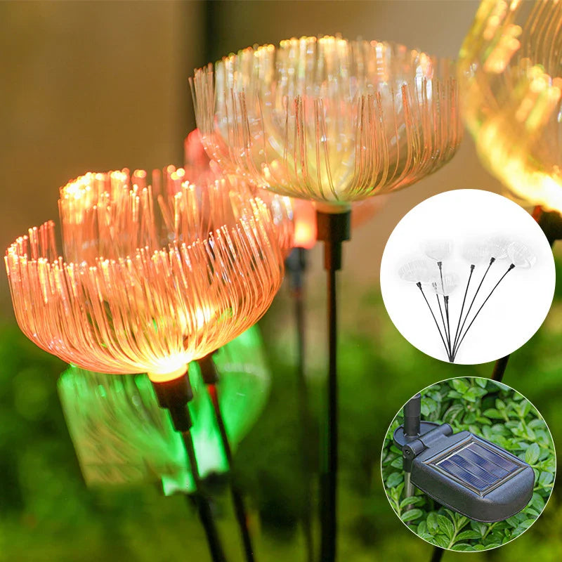 🪼Chikalabs Garden Solar Jellyfish Lights