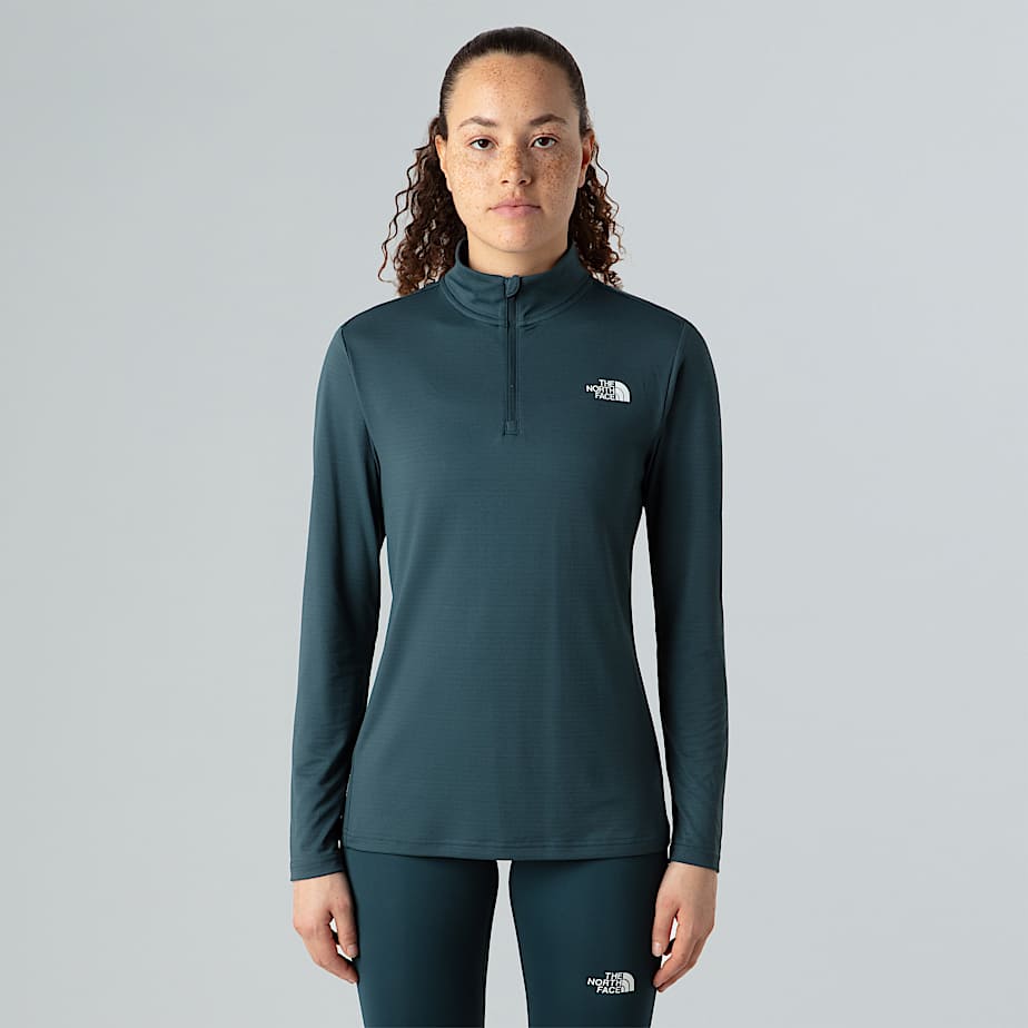 Women's Flex Slim 1/4 Zip Long-Sleeve Top