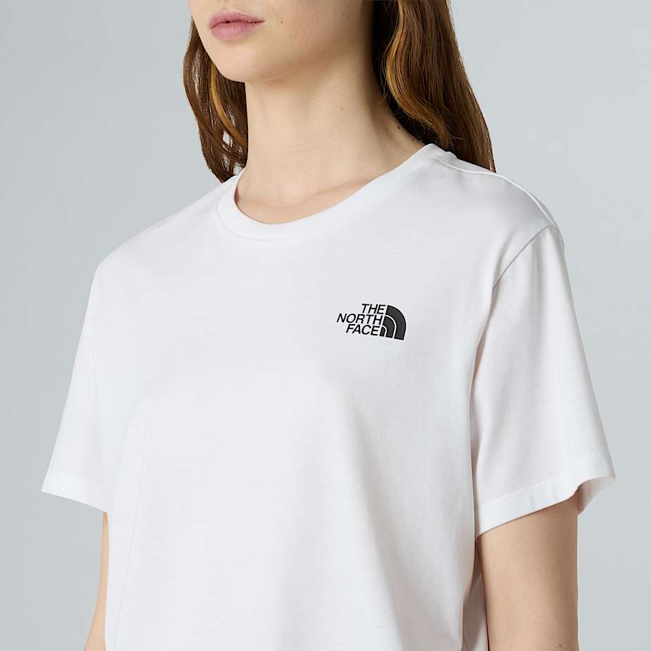 Women's Cropped Simple Dome T-Shirt