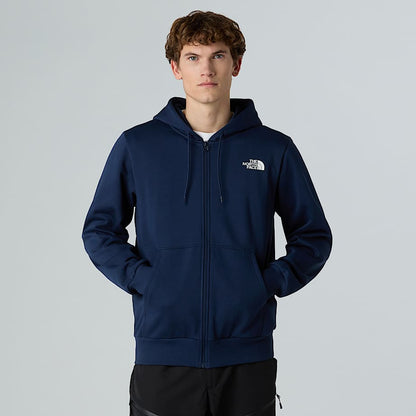 Men's Simple Dome Full-Zip Hoodie