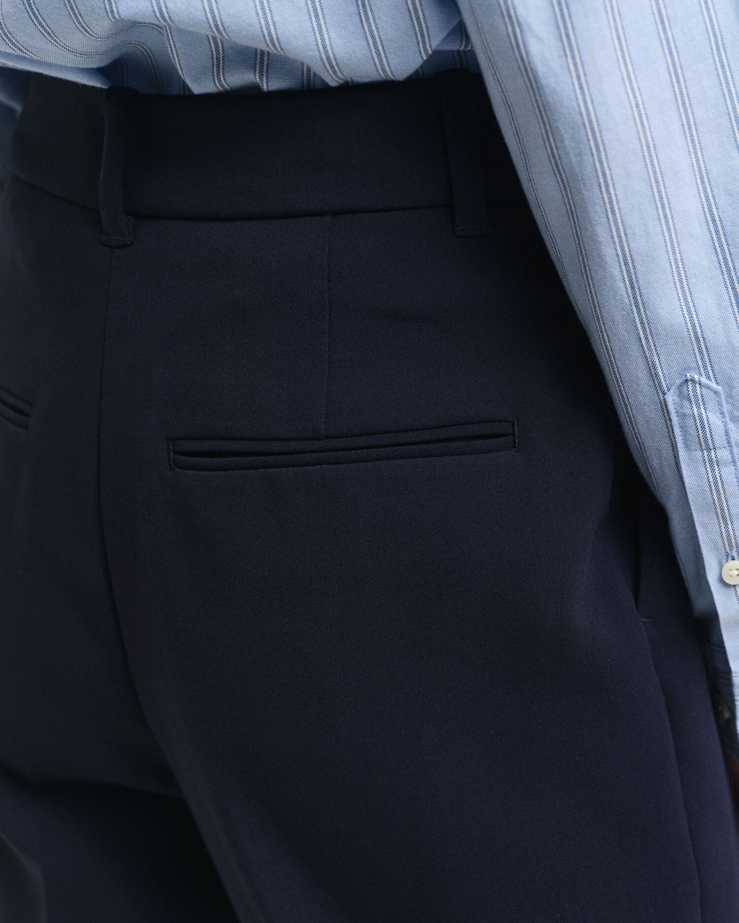 Slim Fit Flared Slacks