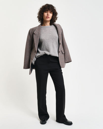 Slim Fit Flared Slacks