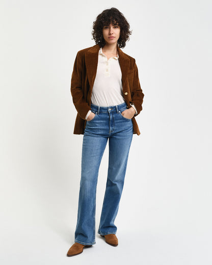 Slim Fit Flared Jeans