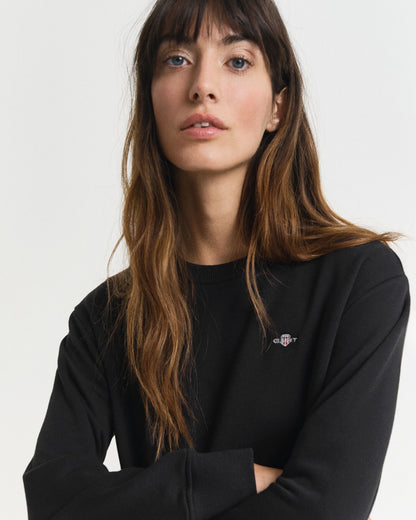 Shield Crew Neck Sweat Dress