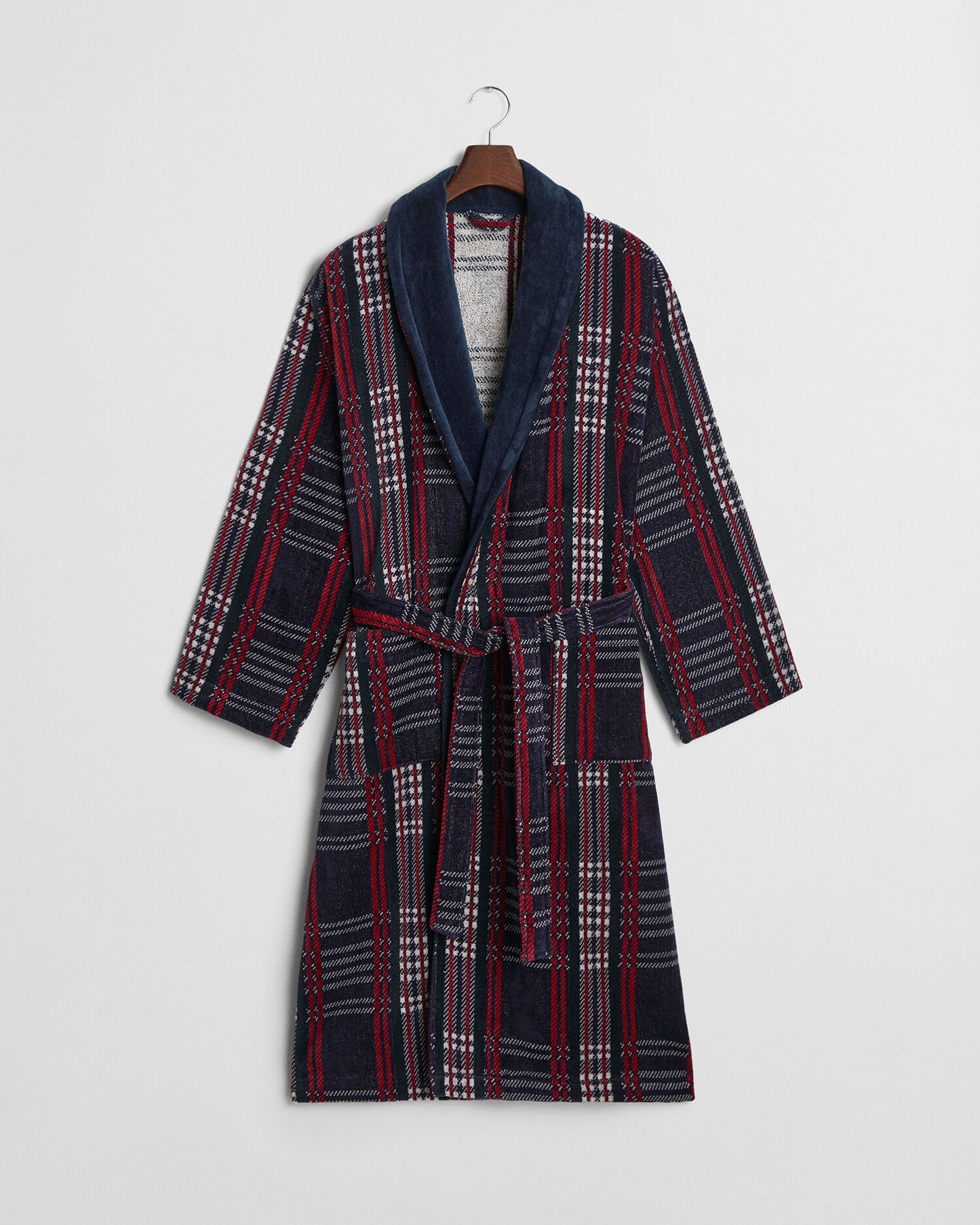 Holiday Checked Robe