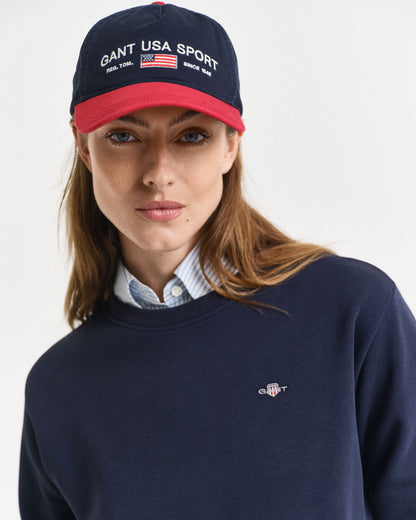 Shield Crew Neck Sweat Dress