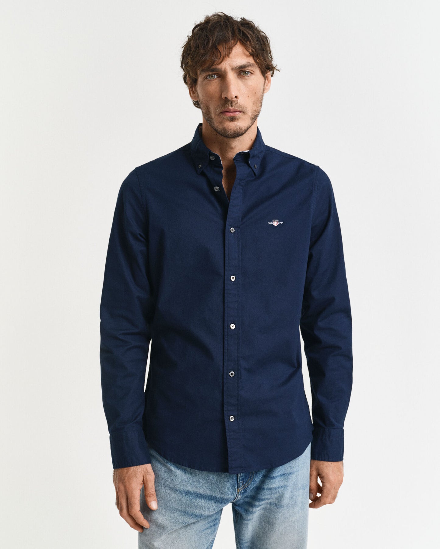 Slim Fit Oxford Stretch Shirt