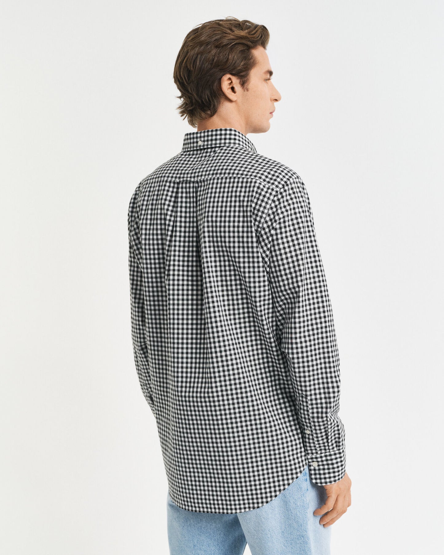 Regular Fit Classic Gingham Poplin Shirt