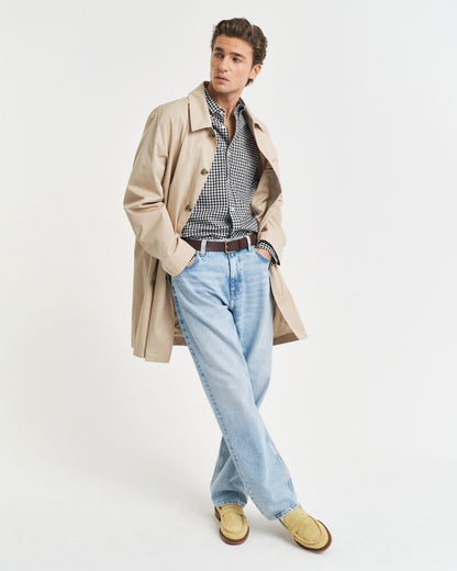 Regular Fit Classic Gingham Poplin Shirt