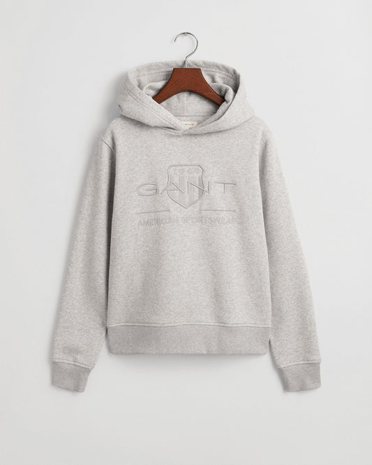 Teens Tonal Shield Hoodie