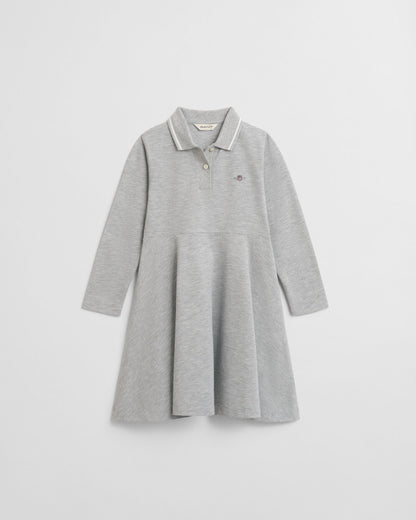 Girls Piqué Spin Dress