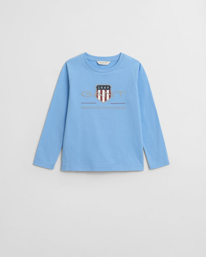 Kids Archive Shield Long Sleeve T-Shirt