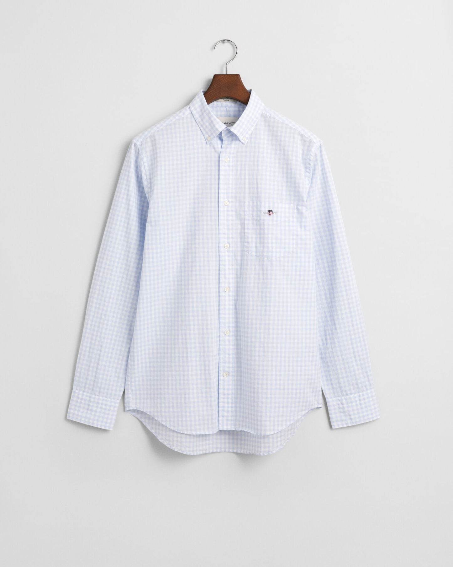 Regular Fit Classic Gingham Poplin Shirt