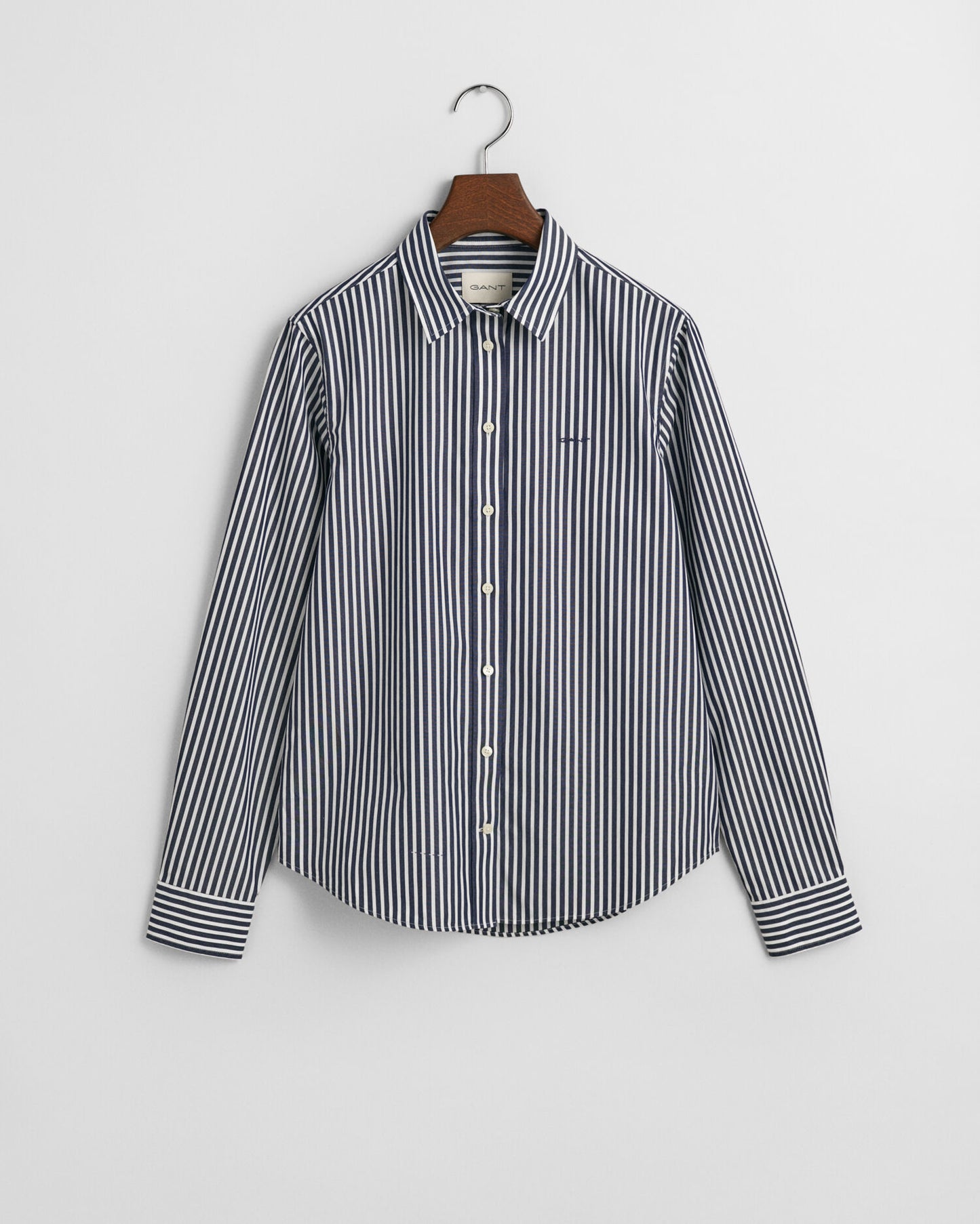 Regular Fit Classic Striped Poplin Shirt