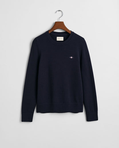 Classic Cotton Crew Neck Sweater