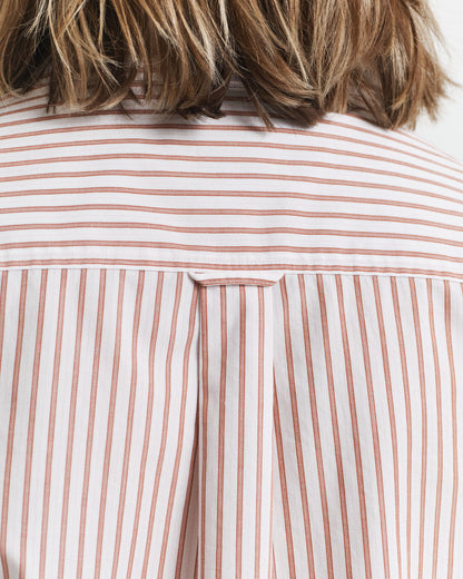 Regular Fit Classic Poplin Striped Shirt