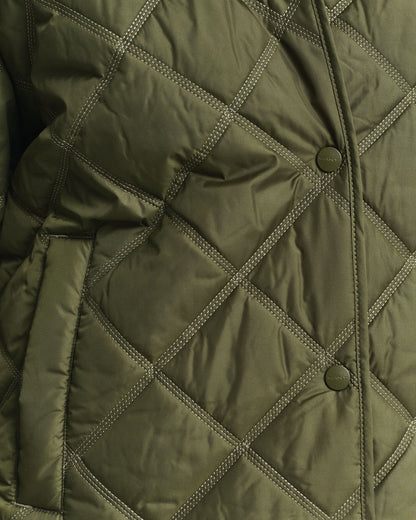 Collared Quilted Jacket