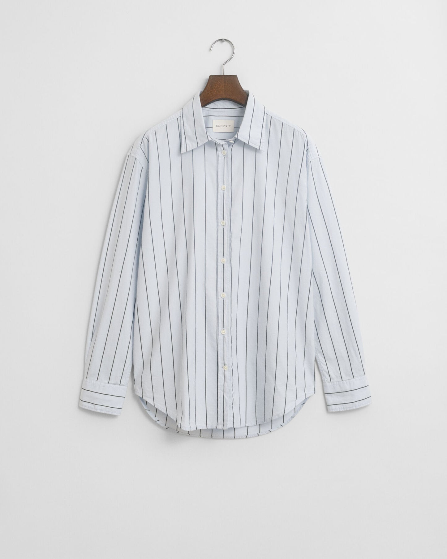 Relaxed Fit Striped Luxury Oxford Shirt