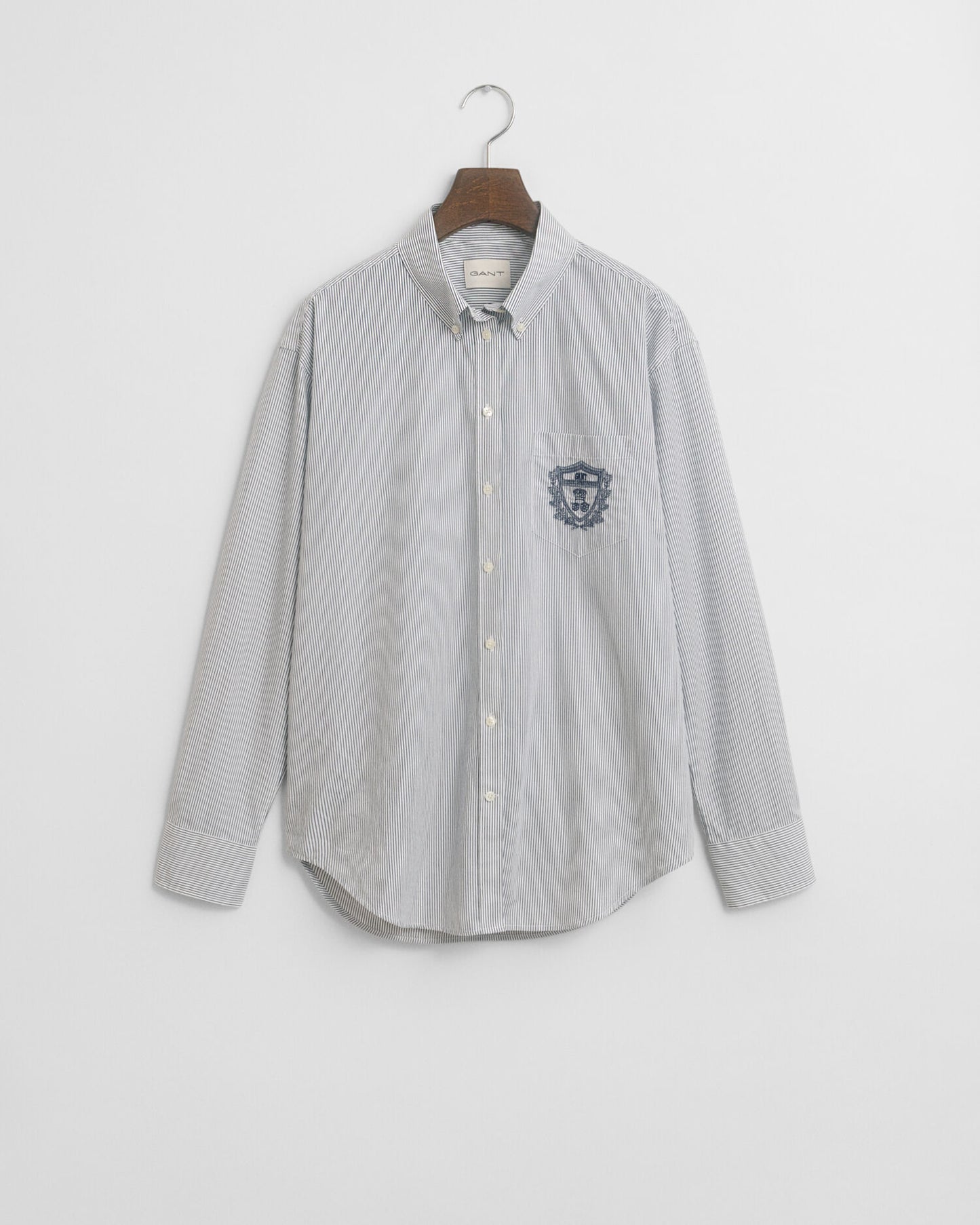 Relaxed Fit Classic Poplin Graphic Shirt