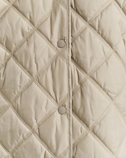 Collared Quilted Jacket