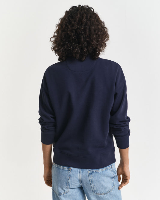 Graphic Half-Zip Sweatshirt