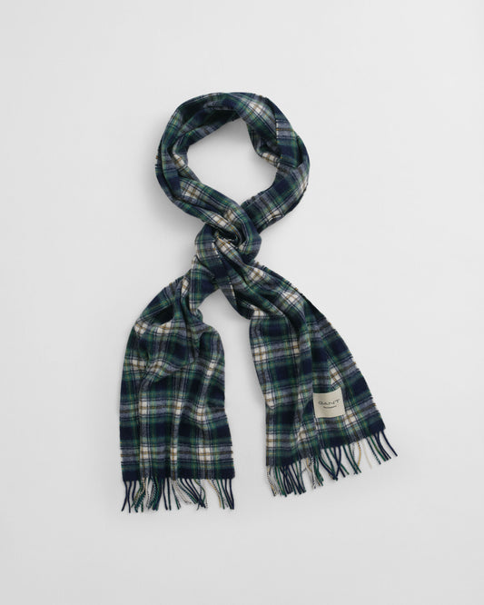 Tartan Cashmere Blend Scarf
