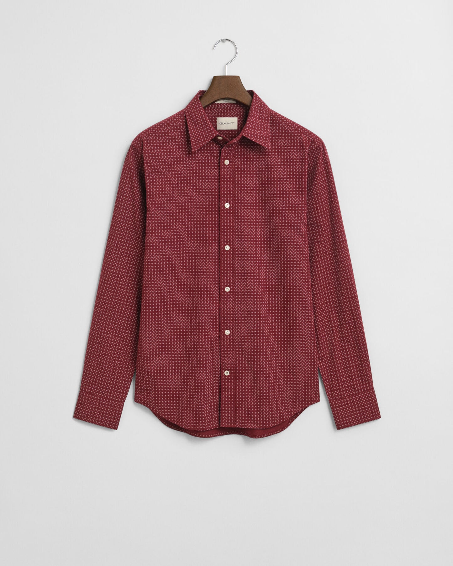 Regular Fit Micro Print Shirt